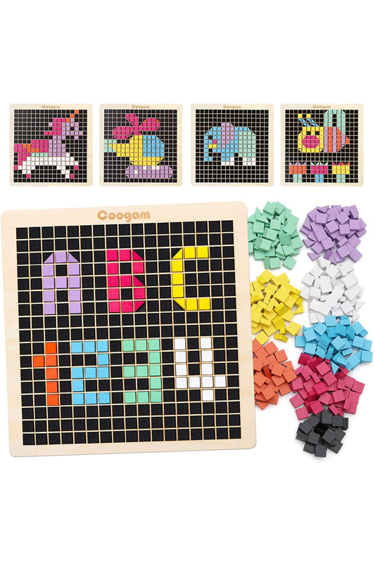 Montessori.  Mosaico  370 piezas.