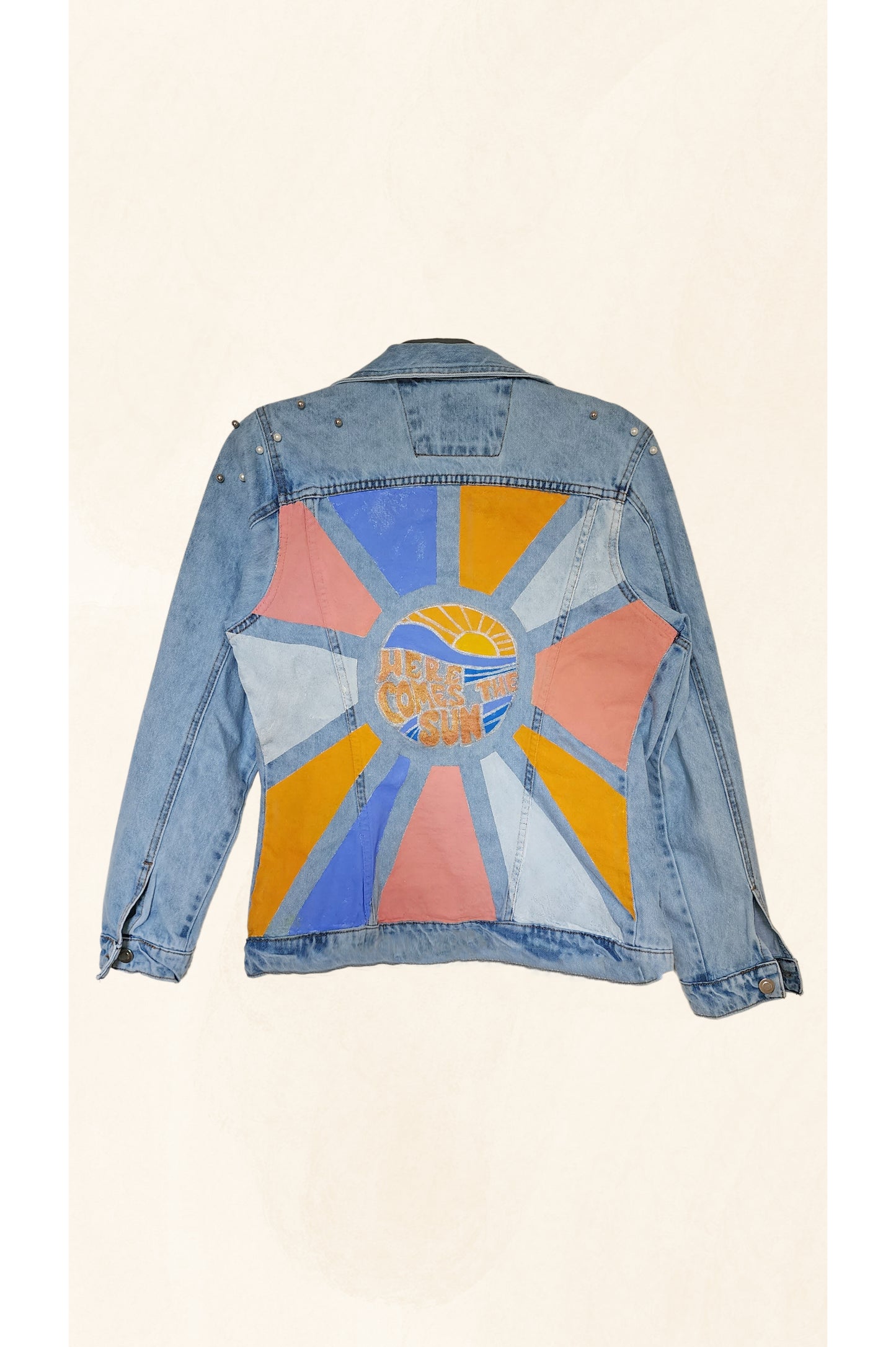 Chaqueta Jean Here Comes The Sun.