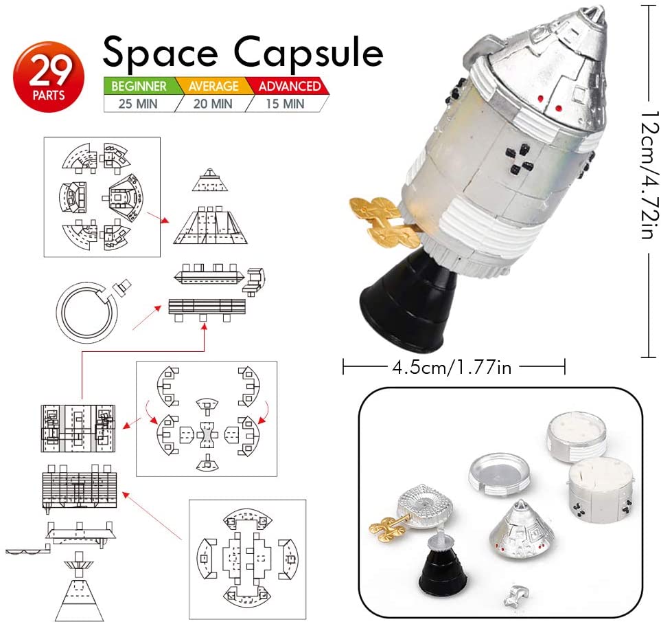 Juguete de construcción Estación Espacial Lunar.