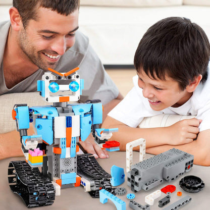 Bloques de construcción Robot a control remoto Ingeniería para niños