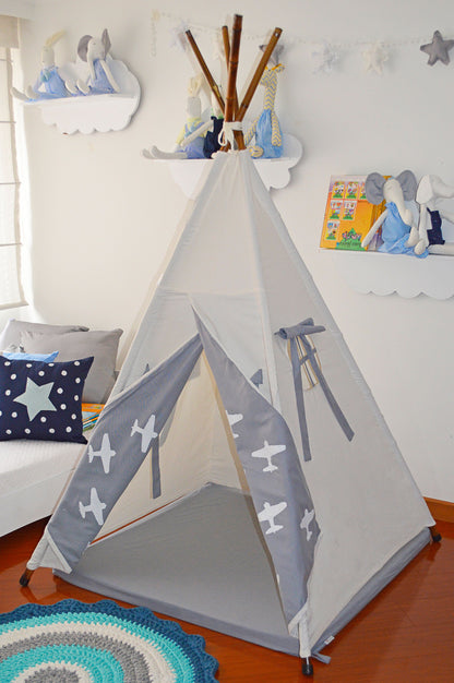 Teepee Crudo Aviones