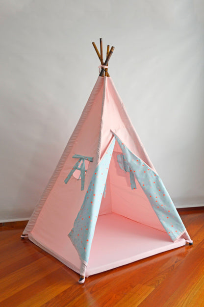 Teepee Rosal claro/ puntos