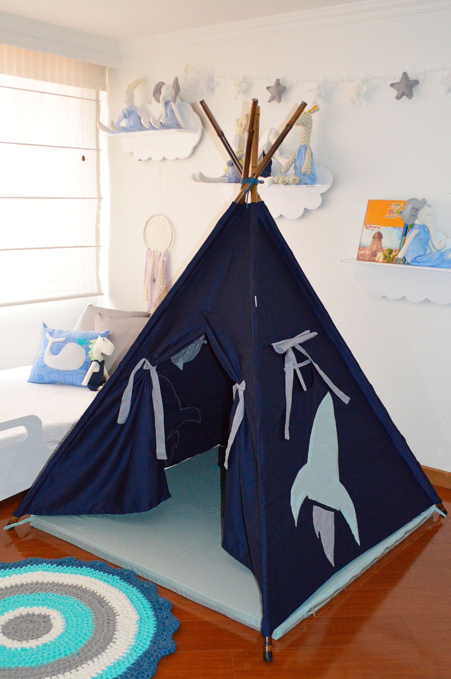 Teepee Azul chohete