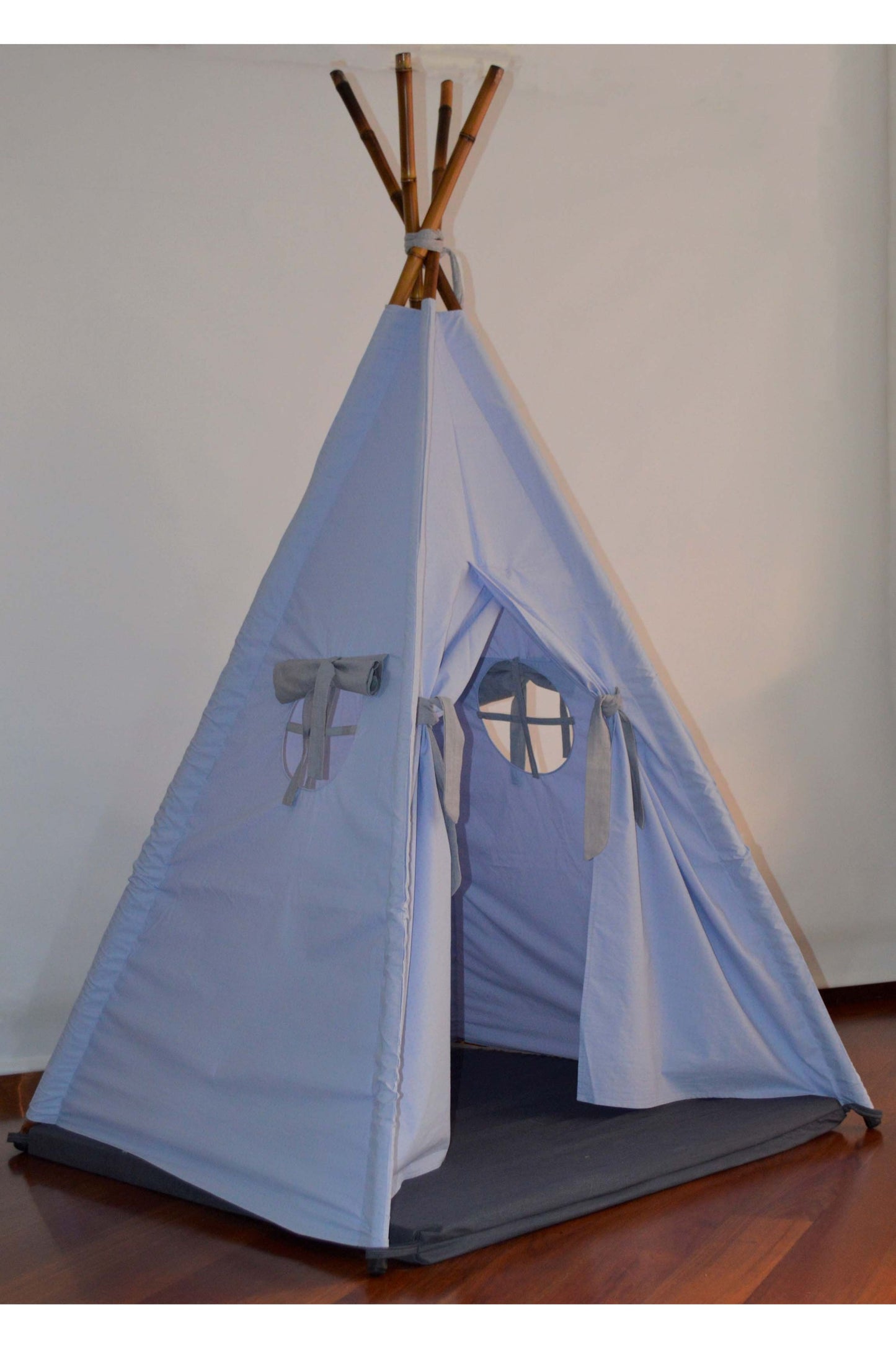 Teepee Azul claro/ gris